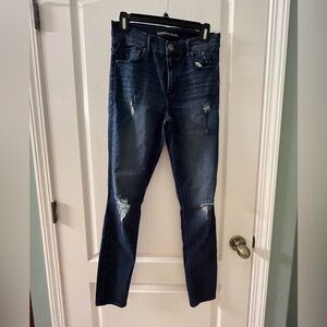 Express High Rise Jean Legging Size 8
